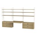 String Shelving Home Office/Working Bundle W F