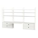 String Shelving Home Office/Working Bundle W F