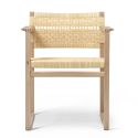 Fredericia BM62 Cane Wicker Armchair