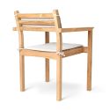 Carl Hansen & Son AH502 Outdoor Dining Chair with Arms