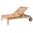 Carl Hansen & Son AH604 Outdoor Lounger and Footrest