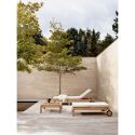 Carl Hansen & Son AH604 Outdoor Lounger and Footrest