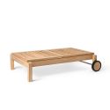Carl Hansen & Son AH604 Outdoor Lounger and Footrest