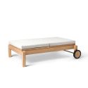Carl Hansen & Son AH604 Outdoor Lounger and Footrest