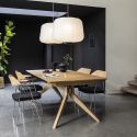 Case Furniture Cross Extending Dining Table