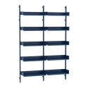 Case Furniture Slot Shelving Unit - Double