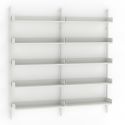 Case Furniture Slot Shelving Unit - Double