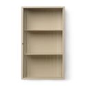 Ferm Living Haze Wall Cabinet - Reeded Glass