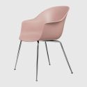 Gubi Bat Dining Chair - Metal Conic Leg Base