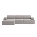 Muuto Connect Soft Sofa - 3 Seater With Chaise 