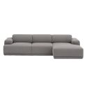 Muuto Connect Soft Sofa - 3 Seater With Chaise 