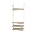 String Shelving Bedroom Bundle D