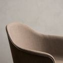 Audo Copenhagen Harbour Chair - Steel Base, Upholstered