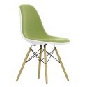 Vitra Eames DSW Plastic Upholstered Chair