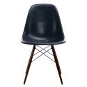 Vitra Eames DSW Fiberglass Chair, Navy Blue