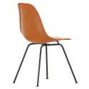 Vitra Eames DSX Plastic Upholstered Chair