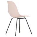 Vitra Eames DSX Plastic Upholstered Chair