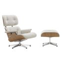 Vitra Eames Lounge Chair & Ottoman - Nubia Fabric
