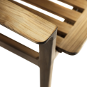 FDB Møbler M12 Sammen Garden Bench with Back