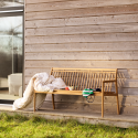 FDB Møbler M12 Sammen Garden Bench with Back