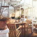 FDB Møbler M1 Sammen Garden Dining Chair