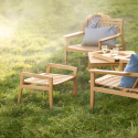 FDB Møbler M7 Sammen Garden Foot Stool