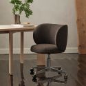 Ferm Living Rico Dining Chair, Castor Base