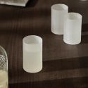 Ferm Living Set of 4 Frosted Ripple Verrines