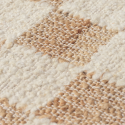 Ferm Living Check Wool Jute Rug