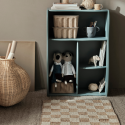 Ferm Living Check Wool Jute Rug