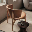 Ferm Living Herman Lounge Chair - Wooden Base