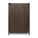 Ferm Sill Cupboard Low - Dark Stained Oak