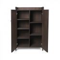 Ferm Sill Cupboard Low - Dark Stained Oak