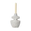 Ferm Living Yara Candle Holder - Medium Grey Pumice