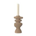 Ferm Living Yara Candle Holder - Large Dark Sand