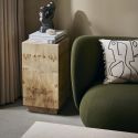 Ferm Living Figure Cushion - Off White/Coffee