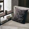 Ferm Living Figure Cushion - Coffee/Sand