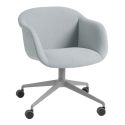 Muuto Fiber Soft Armchair - Swivel Base w. Castors