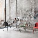 Muuto Fiber Recycled Side Chair - Tube Base