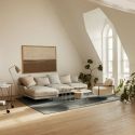 Gubi Flaneur Sofa - 3 Seater Sofa with Chaise Longue