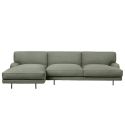 Gubi Flaneur Sofa - 3 Seater Sofa with Chaise Longue