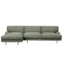 Gubi Flaneur Sofa - 3 Seater Sofa with Chaise Longue