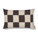Ferm Living Fold Patchwork Cushion - Coffee