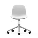 Normann Copenhagen Form Swivel Chair with Castors 