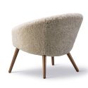Fredericia Ditzel Lounge Chair - Sheepskin