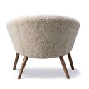 Fredericia Ditzel Lounge Chair - Sheepskin