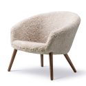 Fredericia Ditzel Lounge Chair - Sheepskin