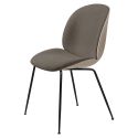 Gubi Beetle Dining Chair - Front Upholstery - Metal Leg Base