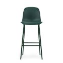 Normann Copenhagen Form Bar Chair - Steel Base