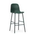 Normann Copenhagen Form Bar Chair - Steel Base